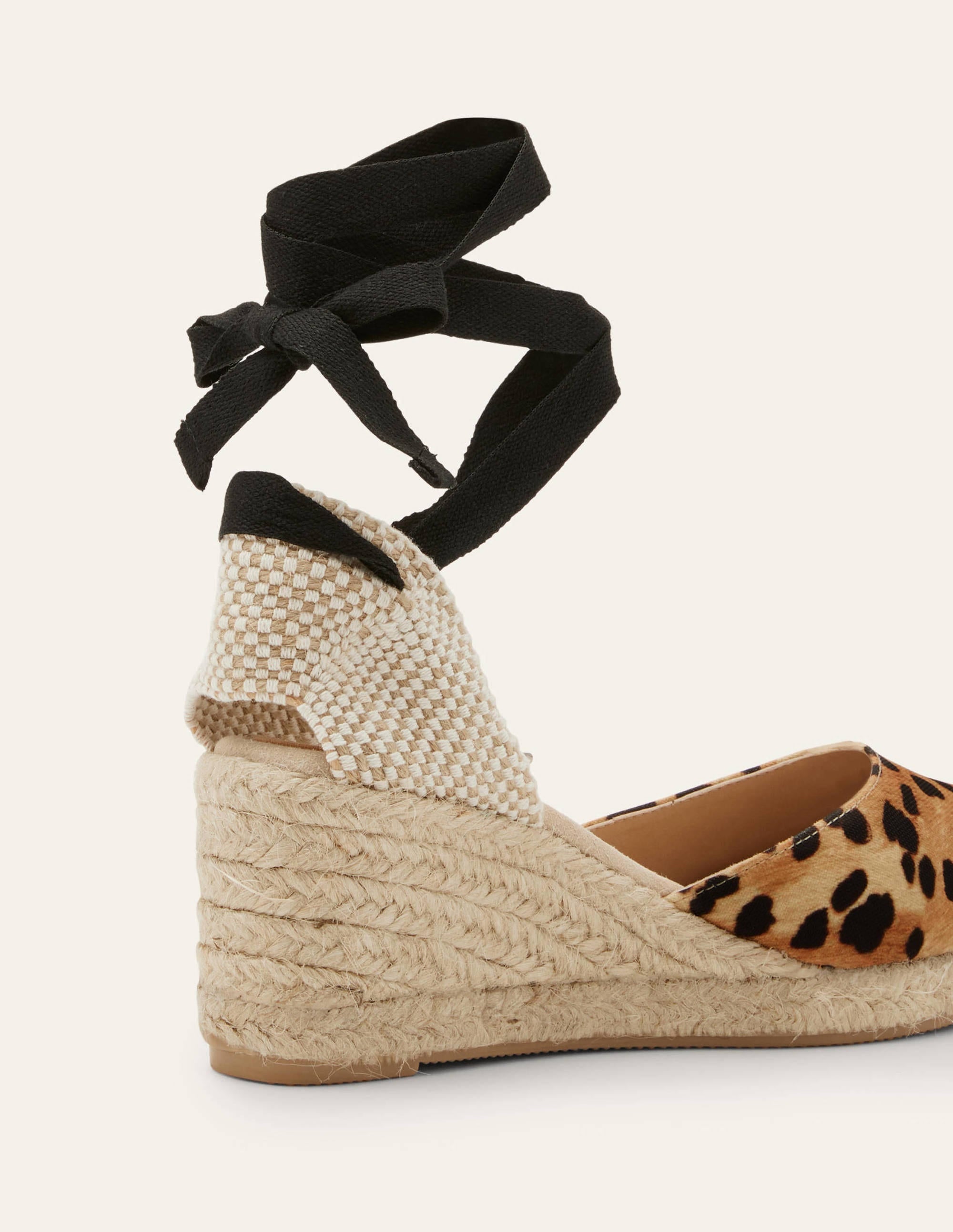 Cassie Espadrille Wedge-Neutral Leopard - Image 3