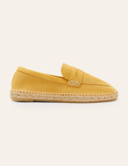 Suede Loafer Espadrilles-Honeycomb-2