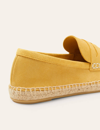 Suede Loafer Espadrilles-Honeycomb-3