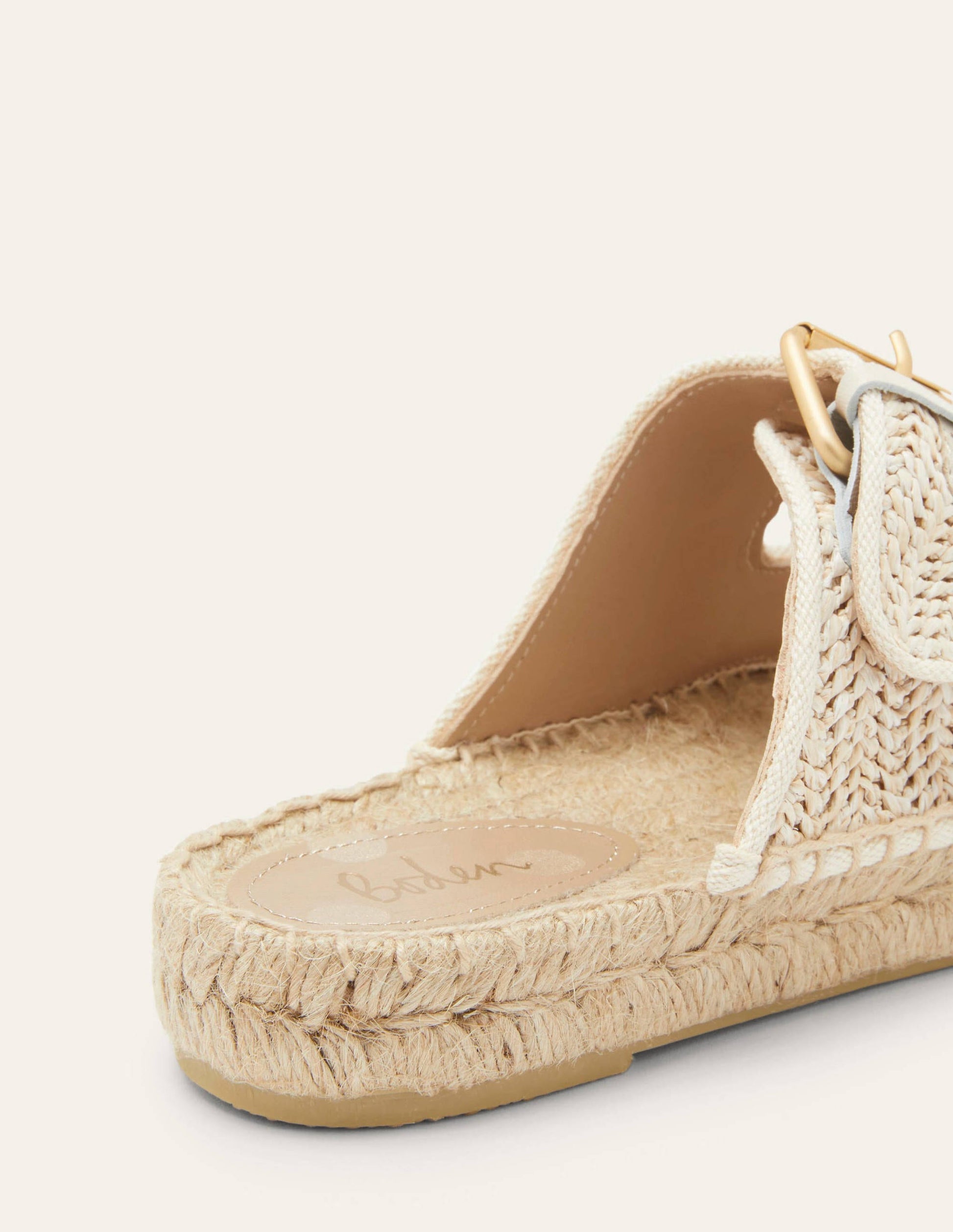 Buckle Espadrille Sandals-Natural Raffia-3