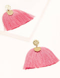 Tassel Earrings-Sachet Pink