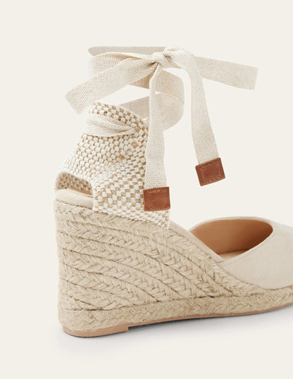 Cassie High Espadrille Wedges-Oatmeal-3