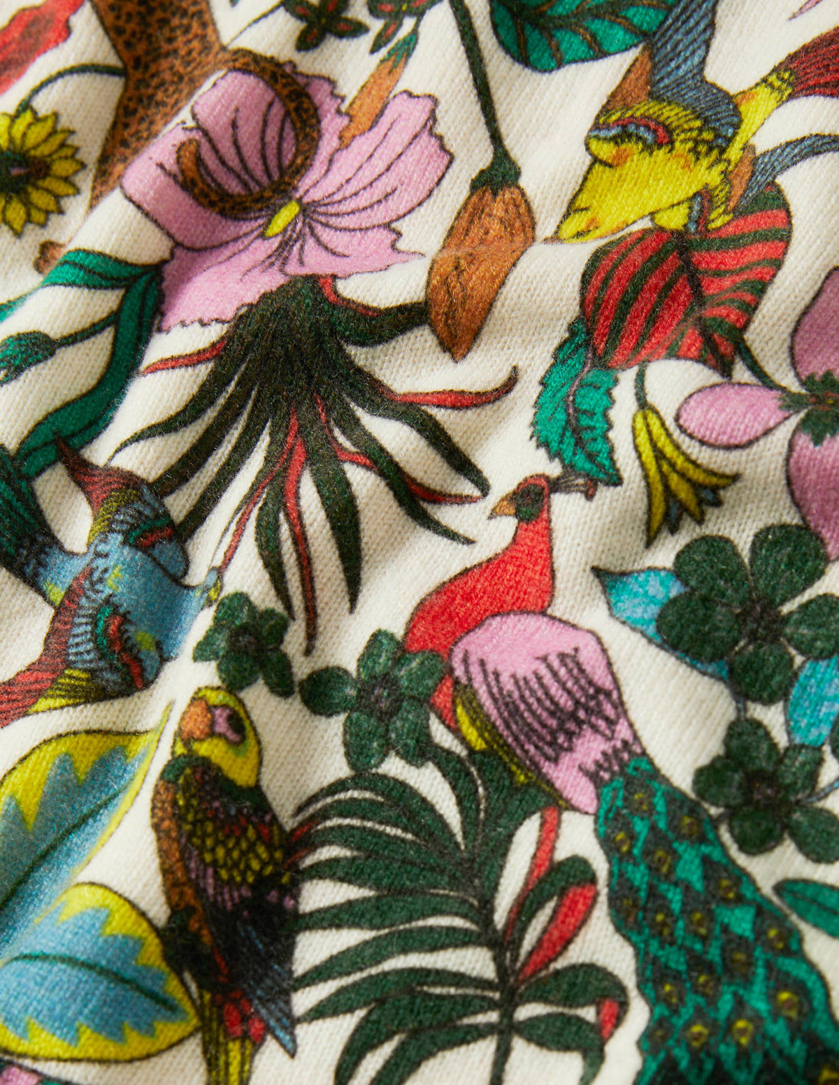 Margot Cashmere Jumper-Multi, Exotic Paradise - Image 6
