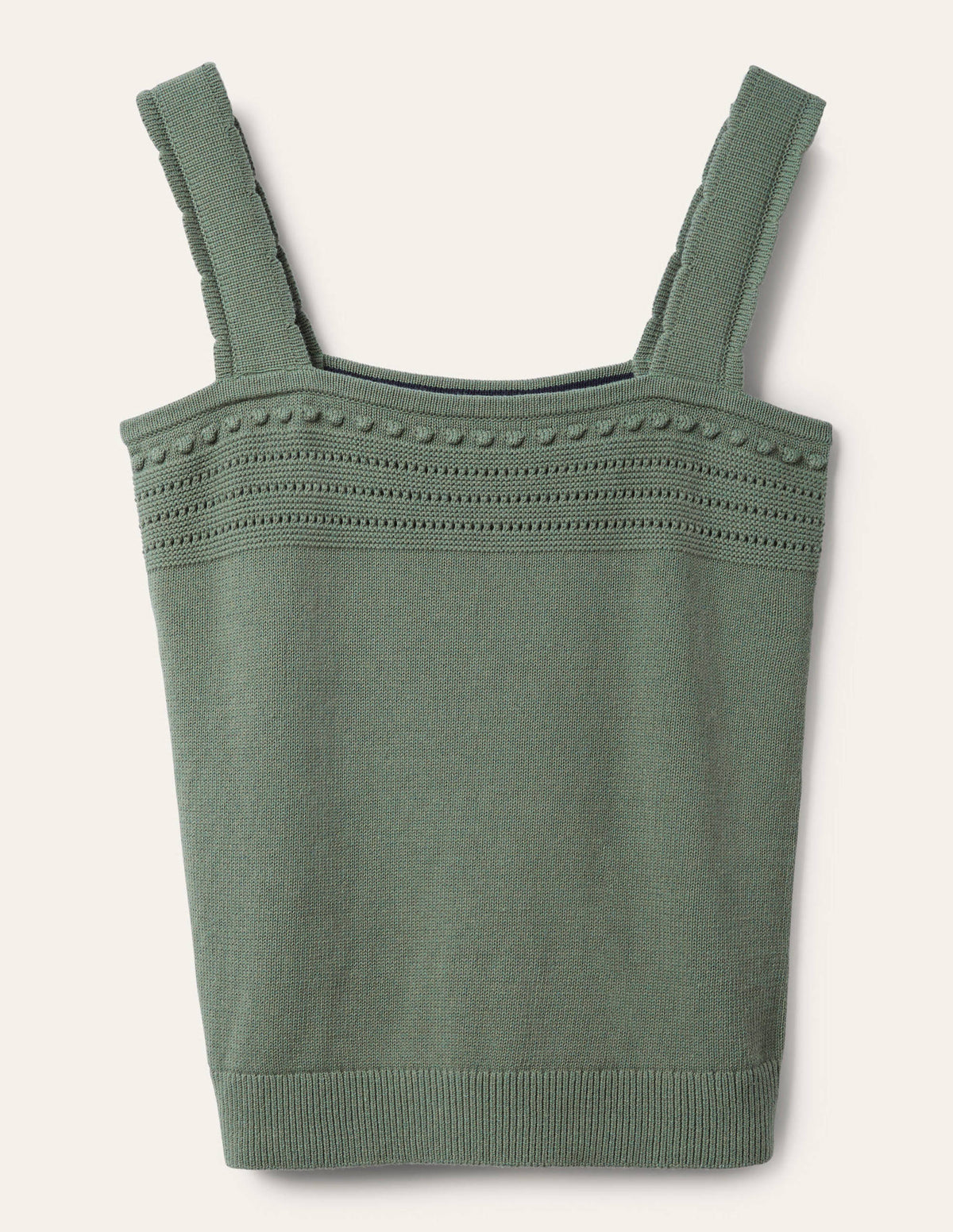 Crochet Detail Knitted Vest-Alder - Image 5