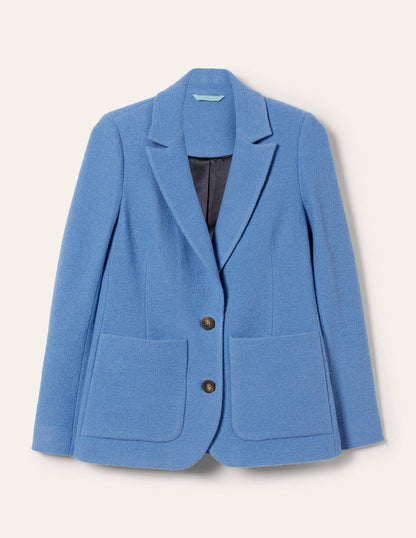 Bella Textured Wool Blazer-Grape Hyacinth-6