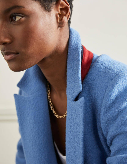 Bella Textured Wool Blazer-Grape Hyacinth-5