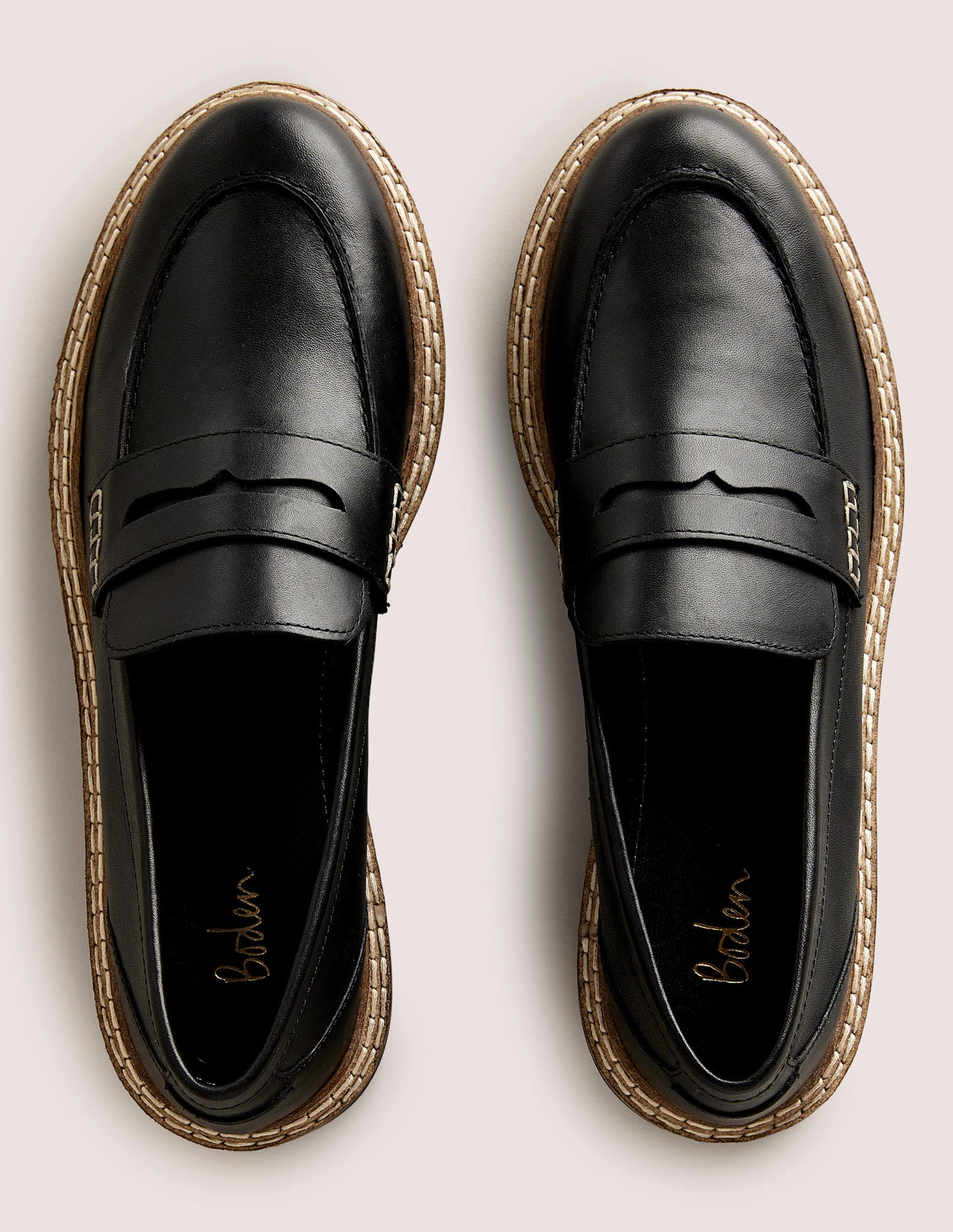 Chunky Loafers-Black-4