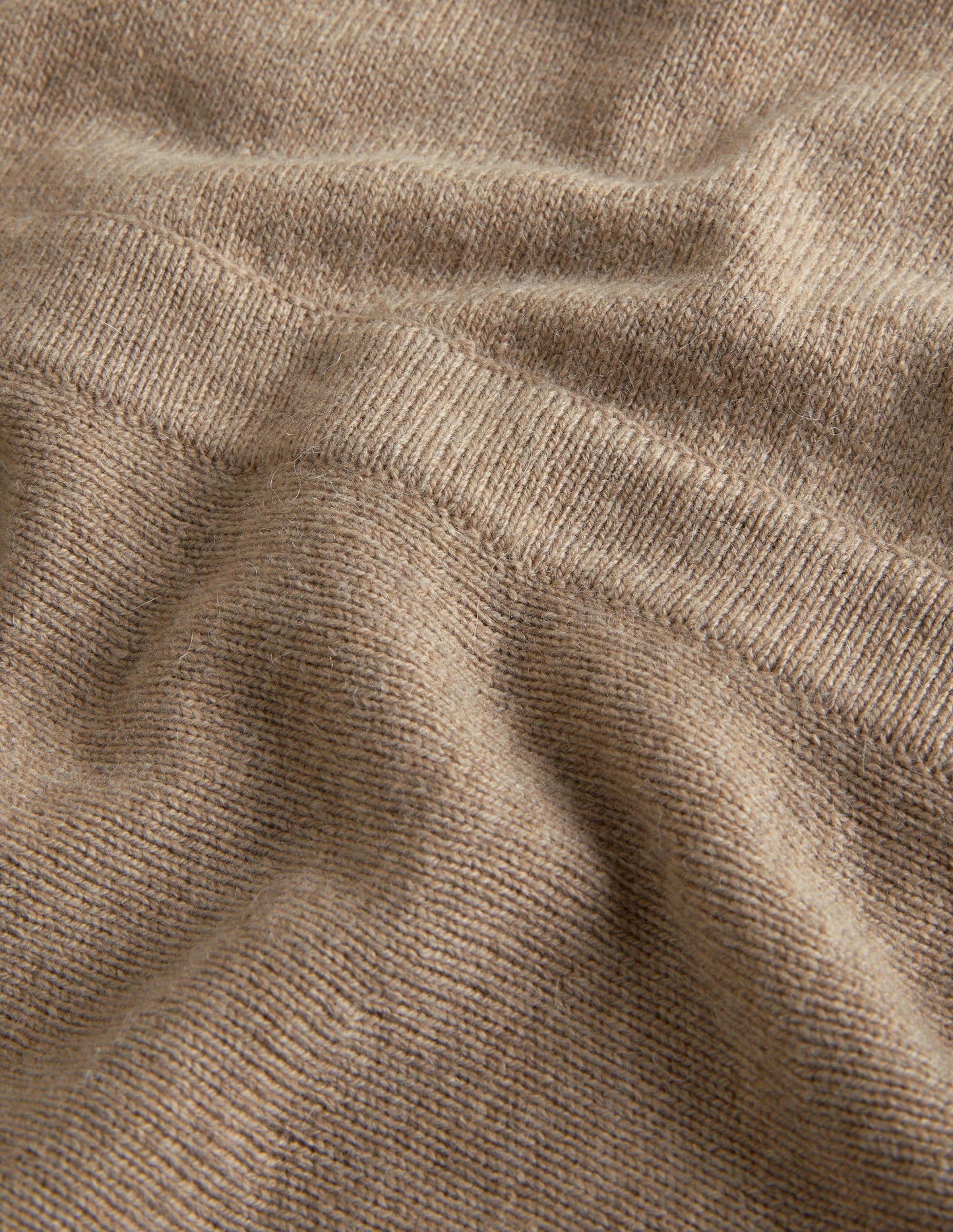 Square Neck Knitted Dress-Dark Mink Melange