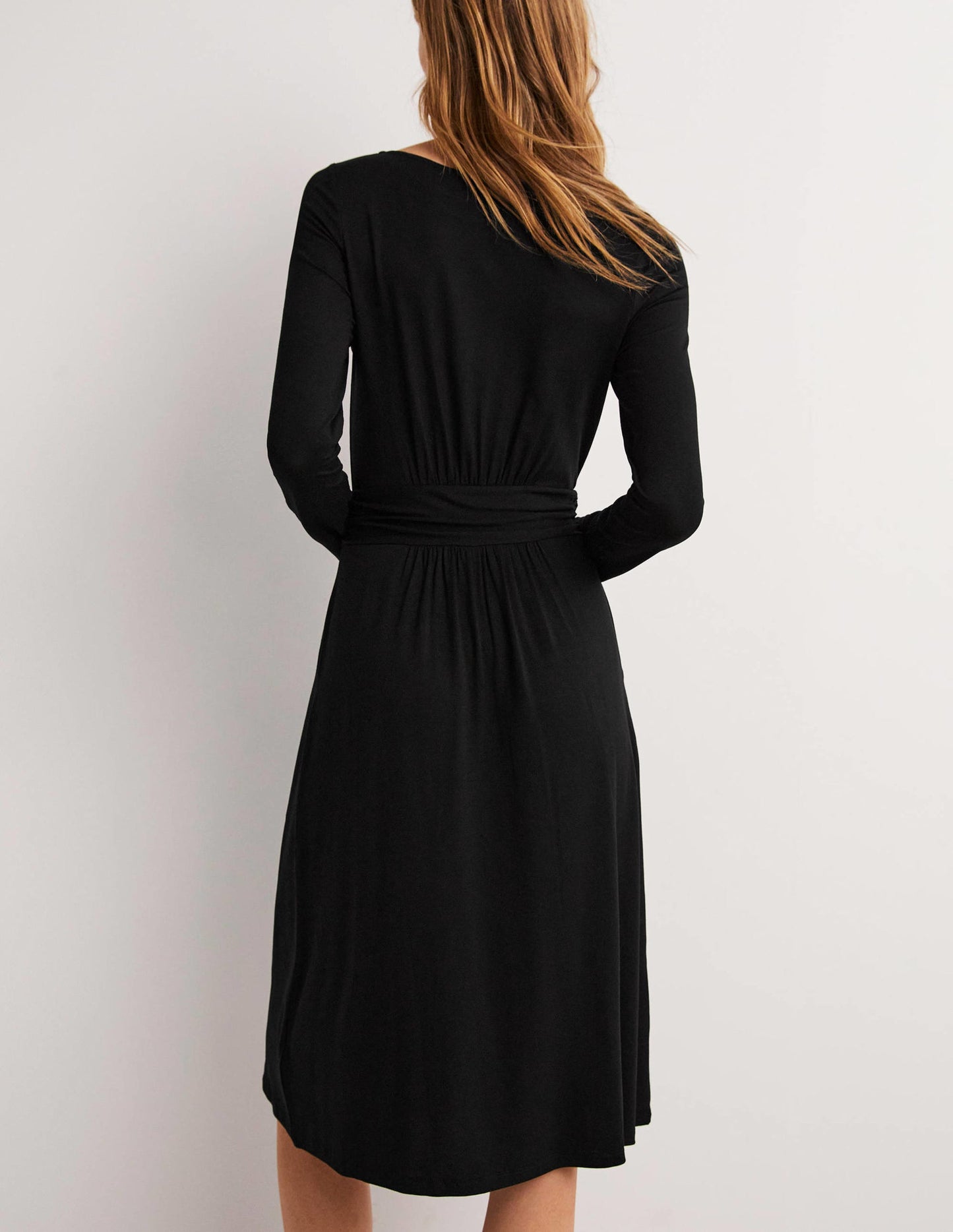 Abigail Jersey Dress-Black