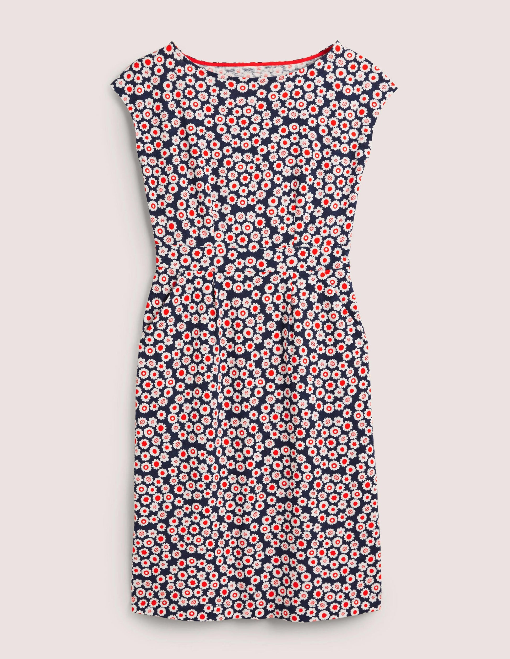 Florrie Jersey Dress-Black-5