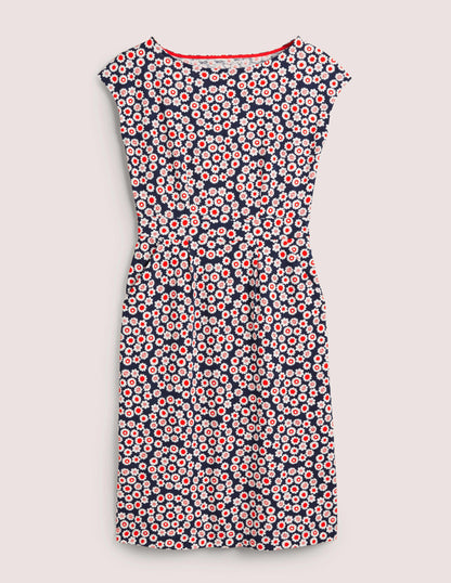 Florrie Jersey Dress-Black-5