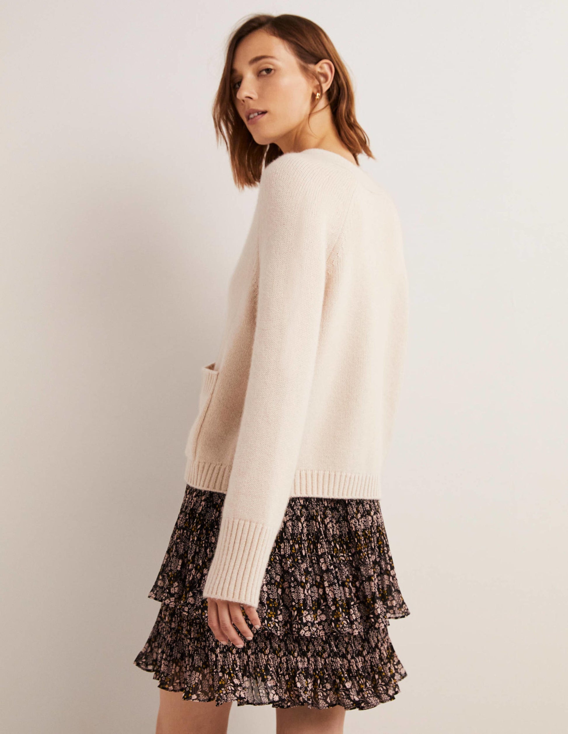 Cashmere Rib Cardigan-Rope-3