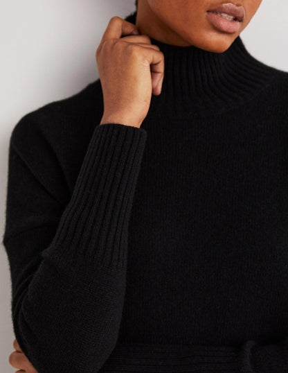 Jessica Oversized Jumper-Black-2