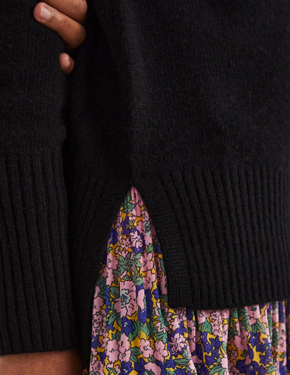 Jessica Oversized Jumper-Black-5