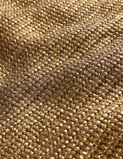 Ribbed Gold Jumper-Gold Foil-6