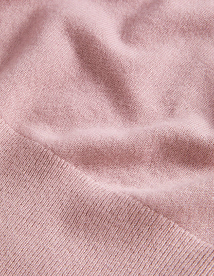 Cashmere Puff Shoulder Jumper-Violet Purple-5