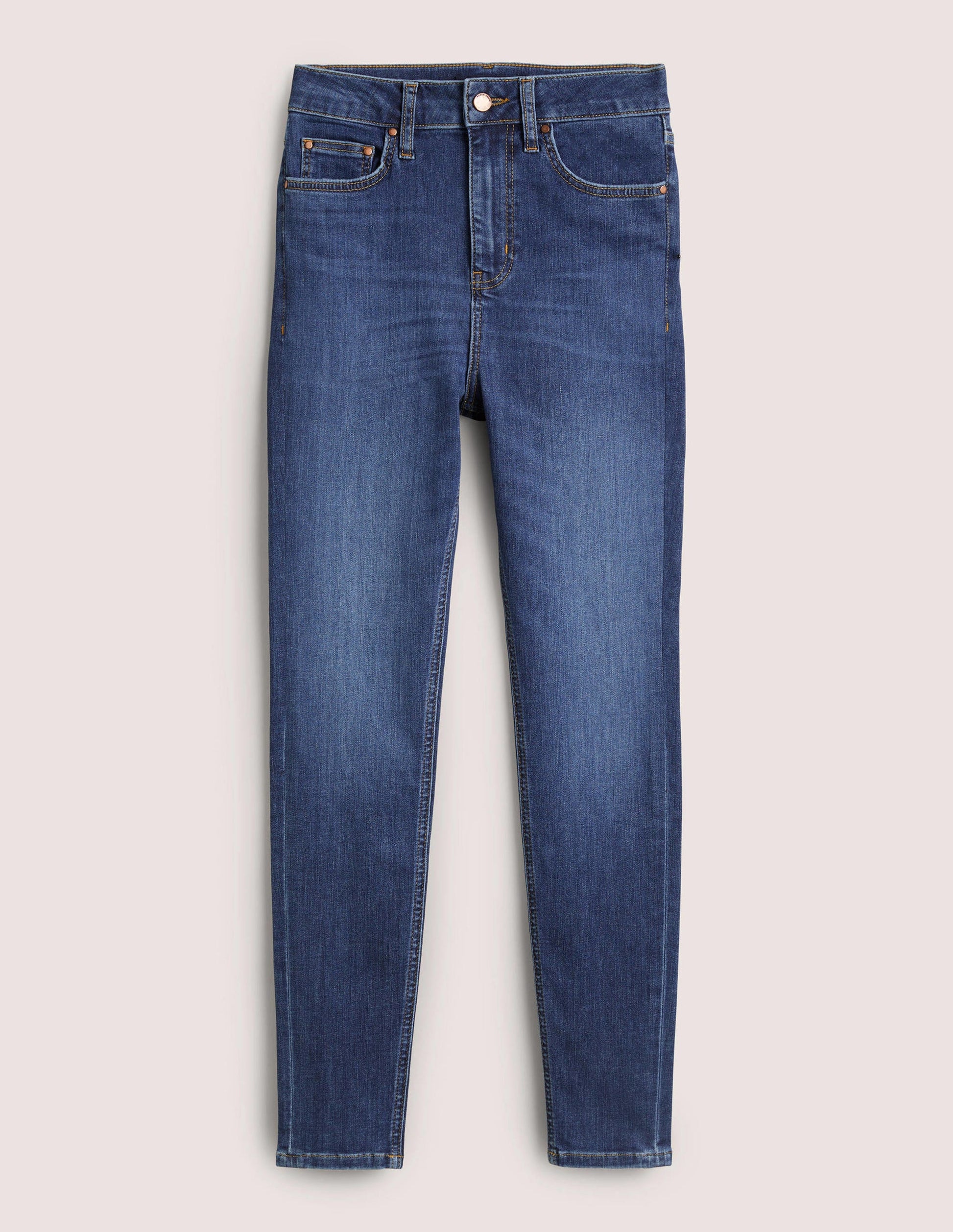High Rise Skinny Jeans-Mid Vintage-7