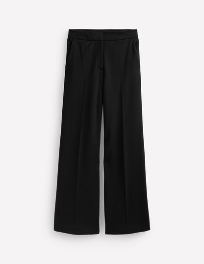 Westbourne Ponte Trousers-Black