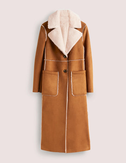 Reversible Faux-Shearling Coat-Hazel-5