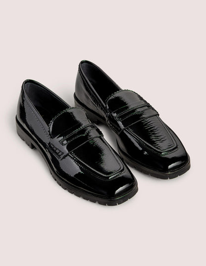 Patent Loafer-Black-2