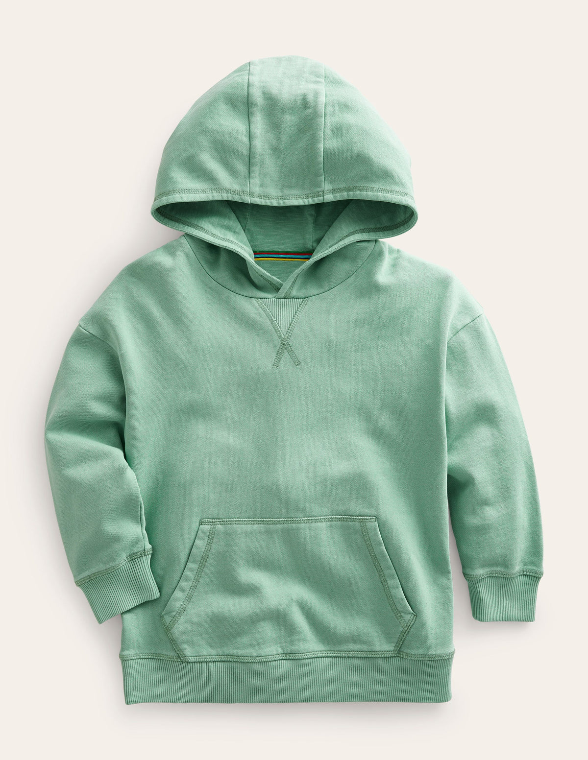 Garment Dye Hoodie-Opal Green-1