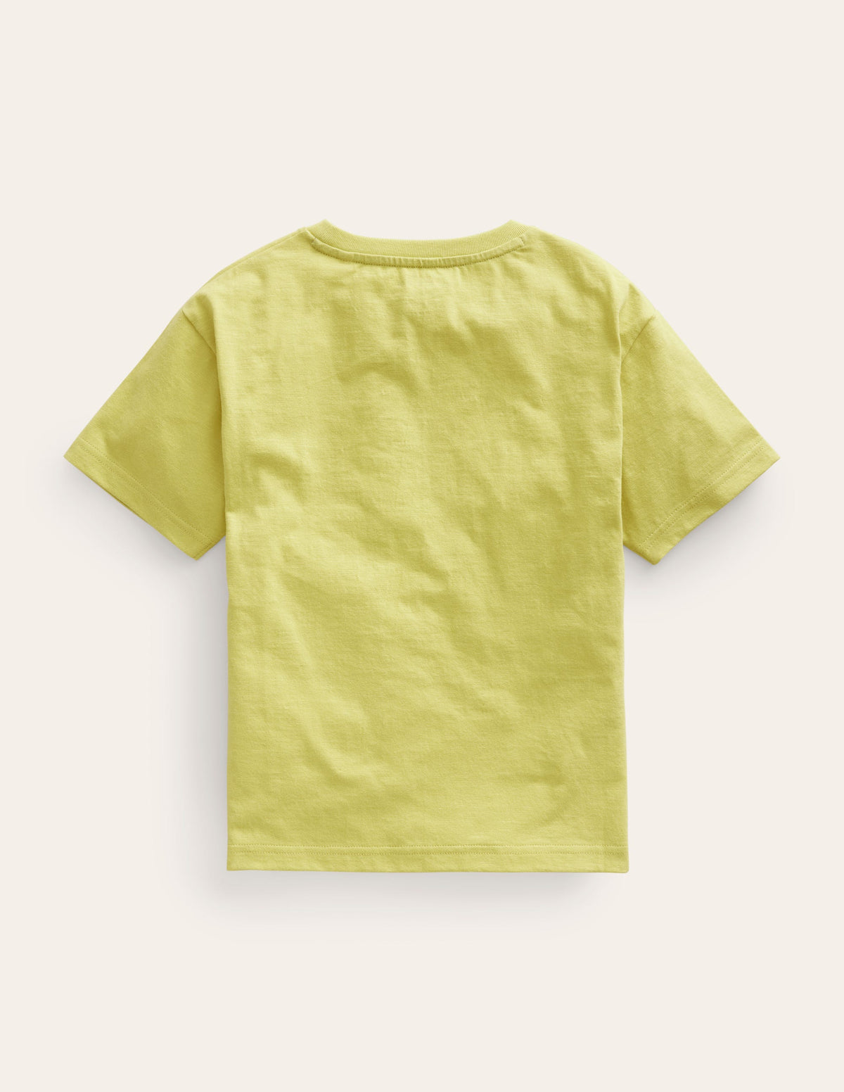 Dragonfly-Appliqué T-Shirt-Gooseberry Yellow - Image 2