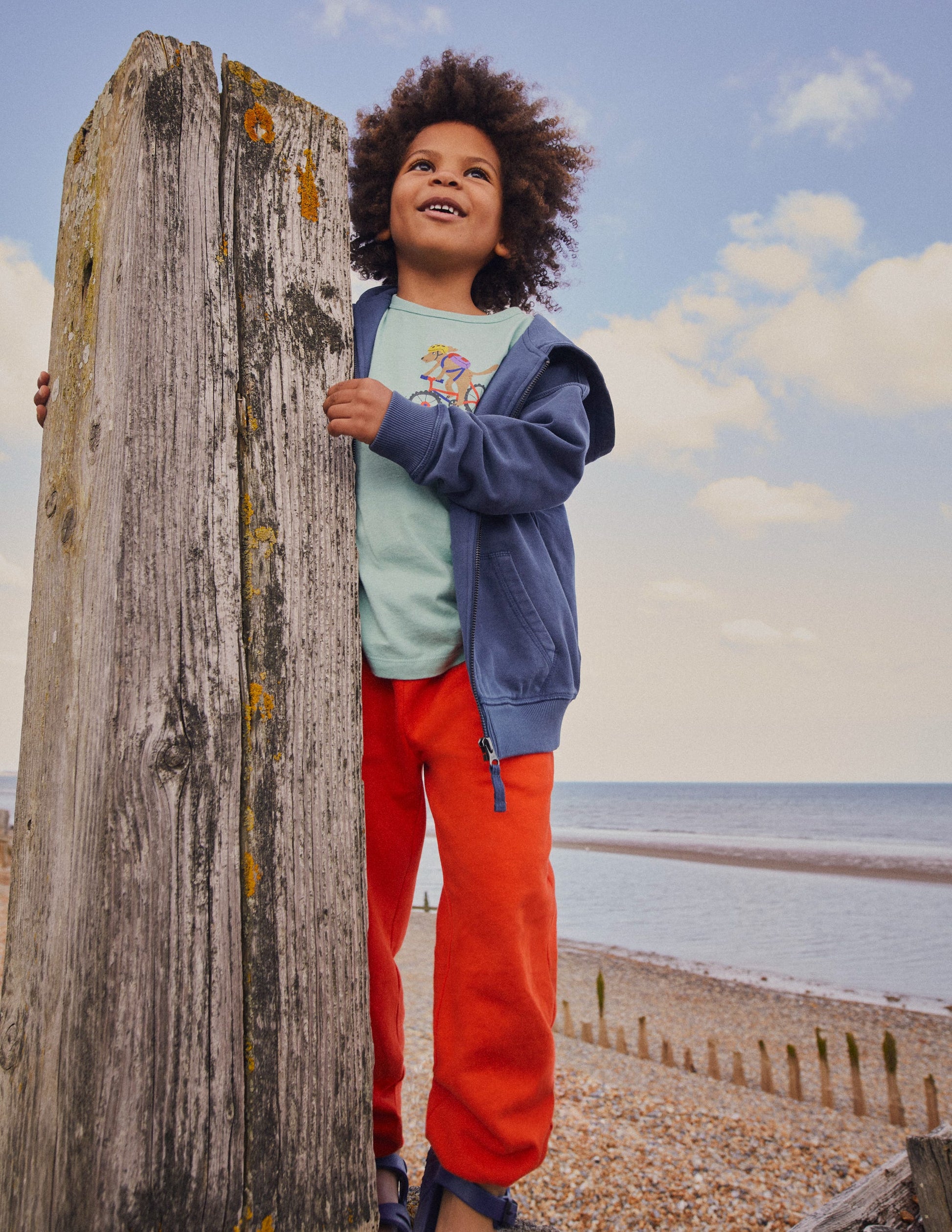 Cosy Relaxed Joggers-Dahlia Red-4