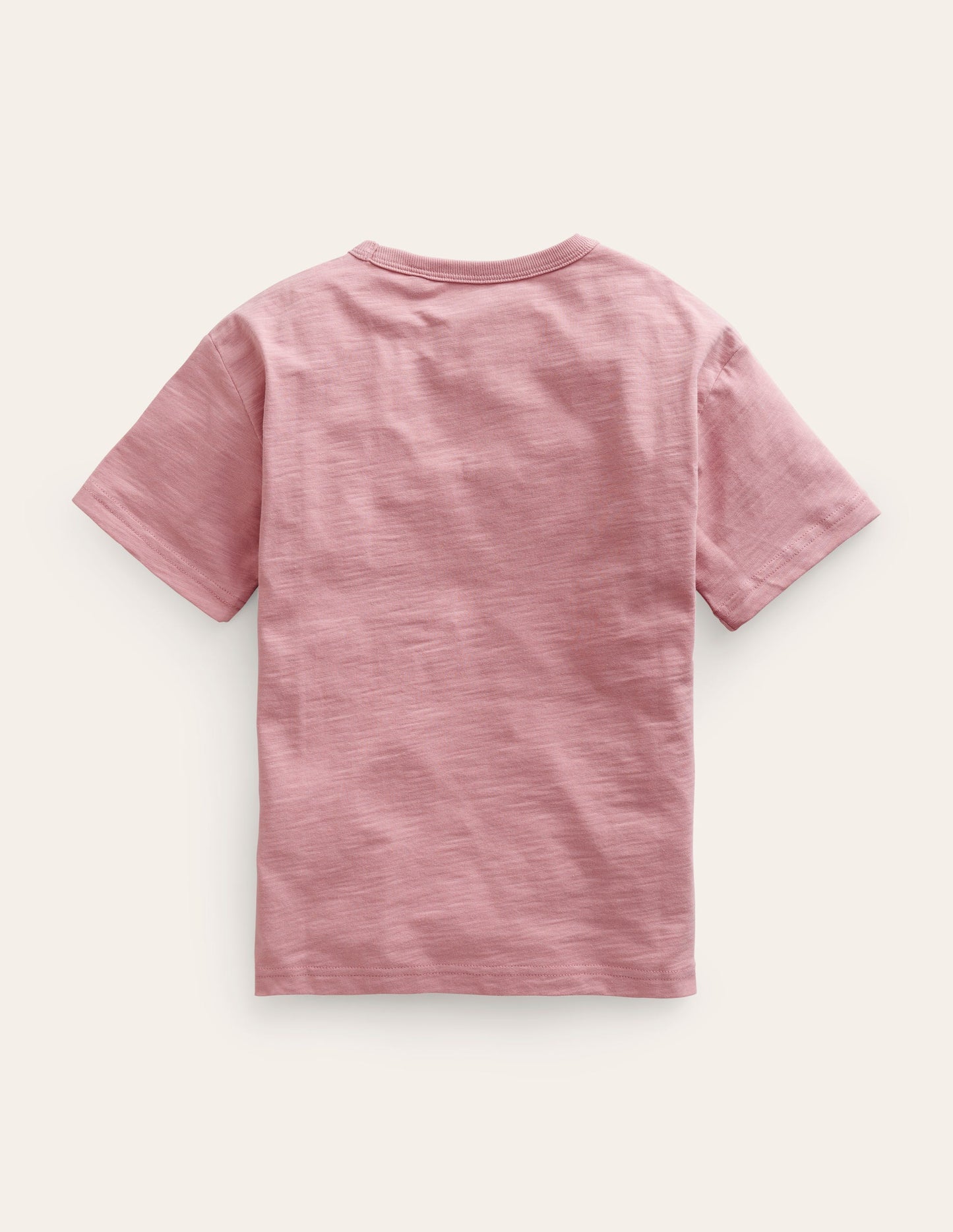 Eco-Print Relaxed T-Shirt-Almond Pink Protect