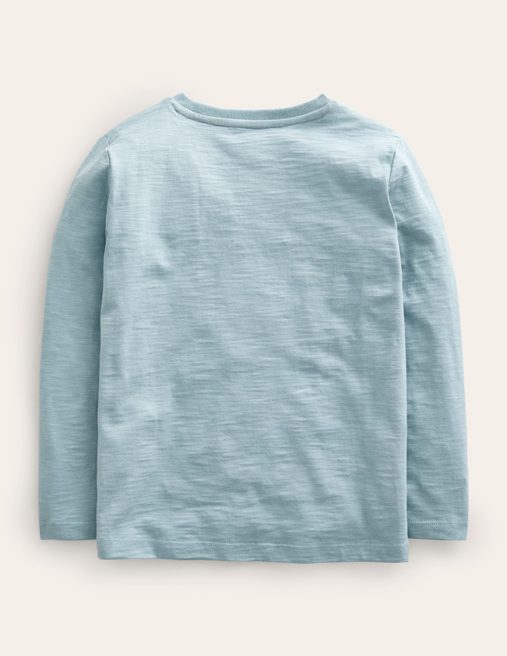 Embroidered-Logo T-Shirt-Blue Hot Dog - Image 2