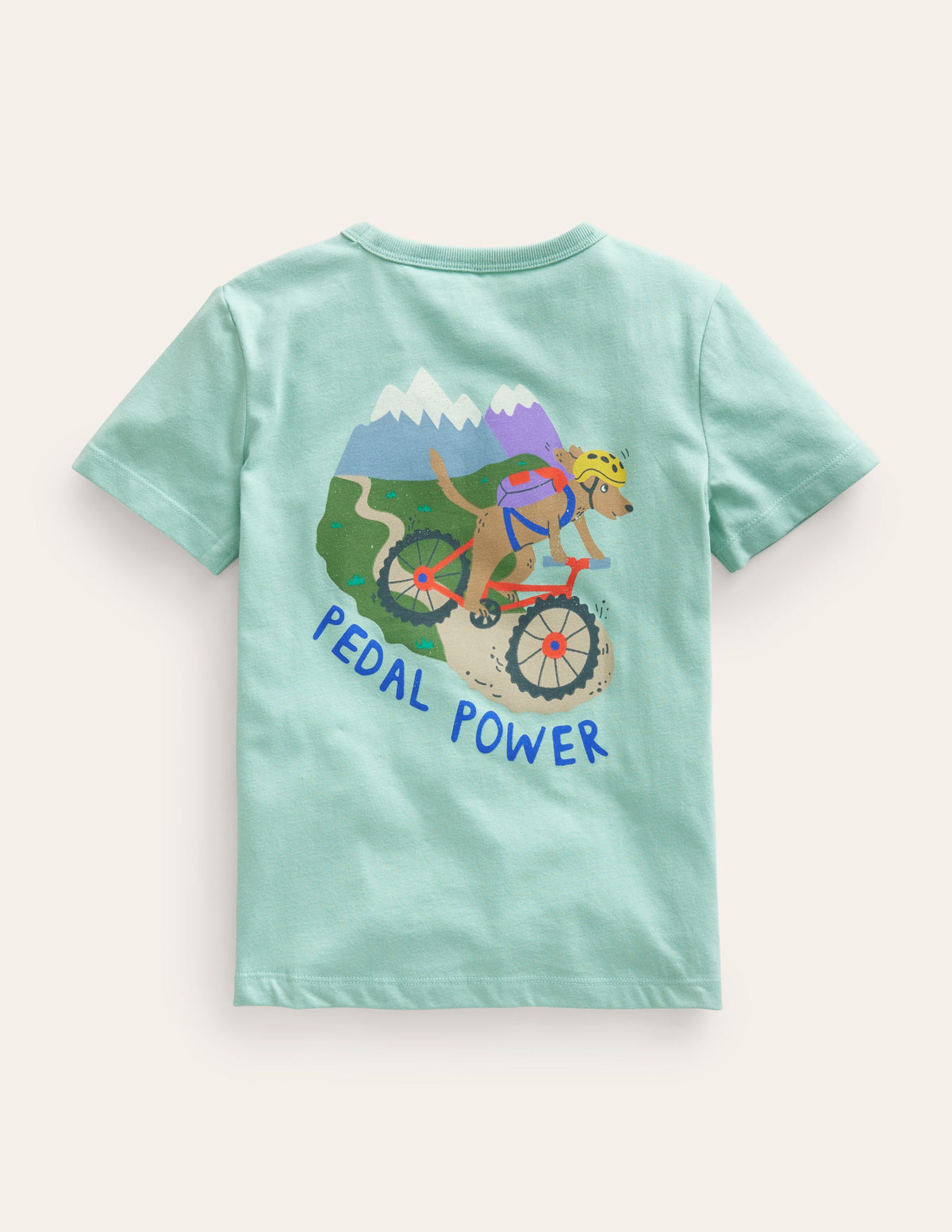 Front and Back Logo T-shirt-Jungle Green - Image 2