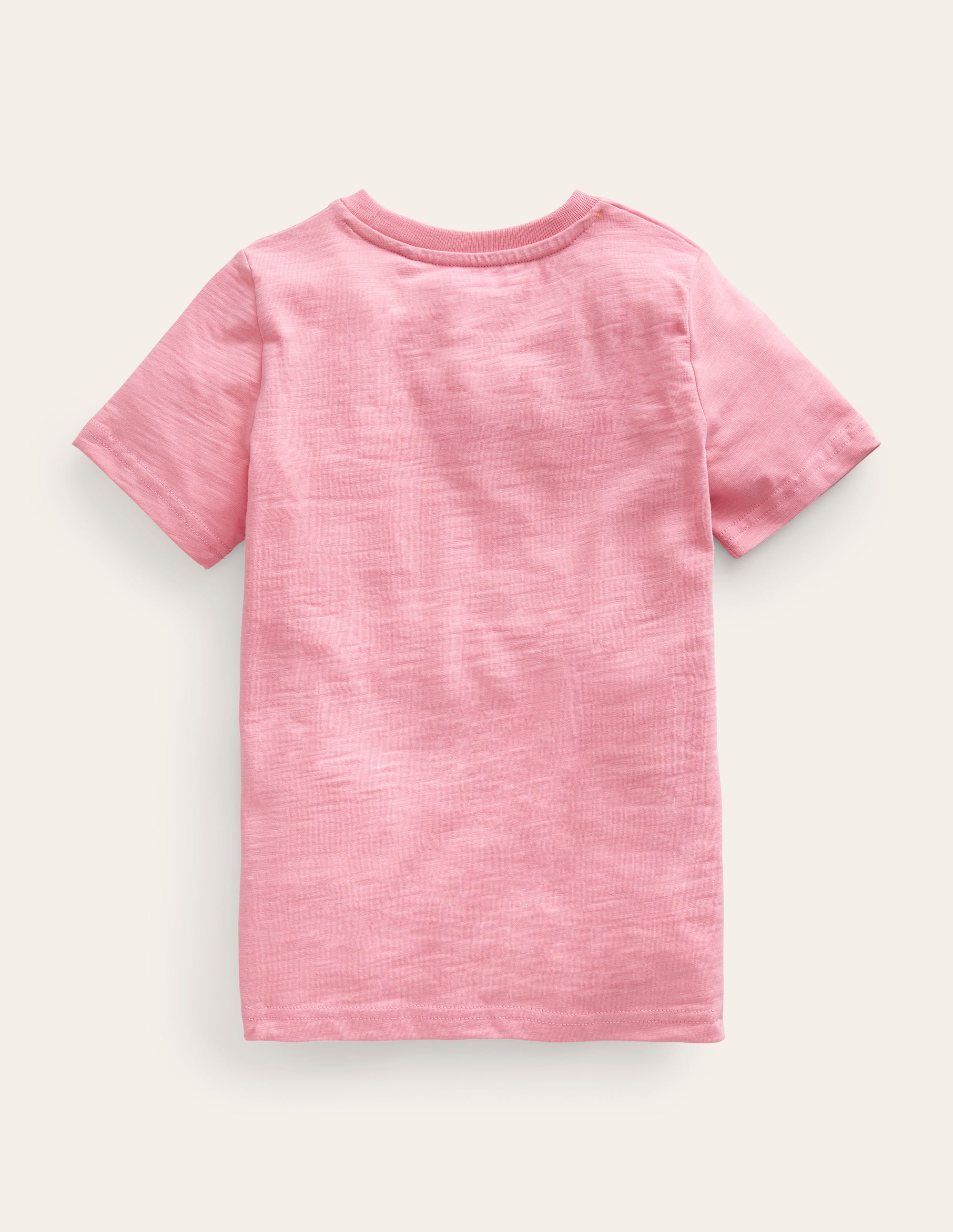 Metallic Fishing-Print T-Shirt-Carousel Pink - Image 2