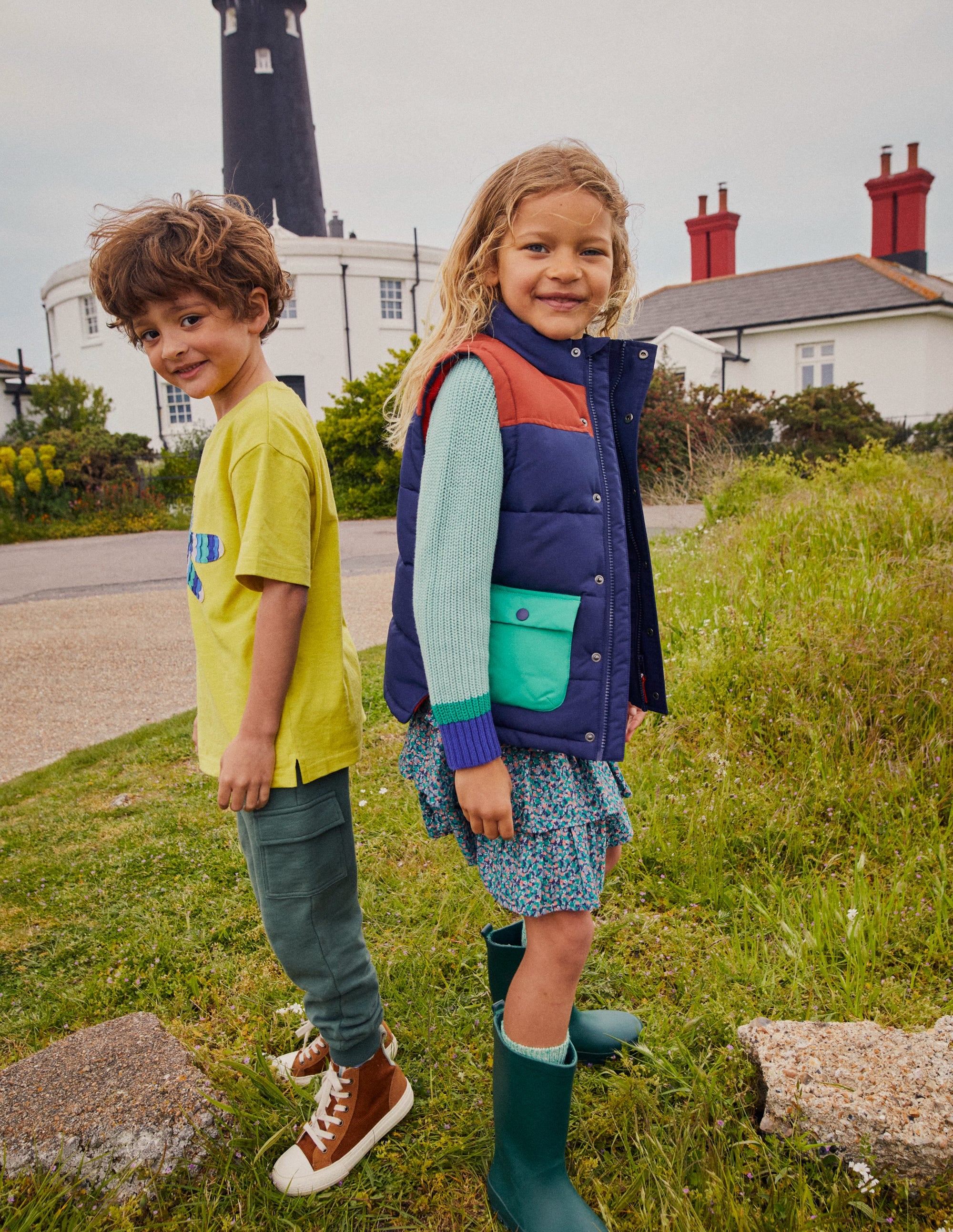 Chunky Cotton Jumper-Opal Green - Image 4
