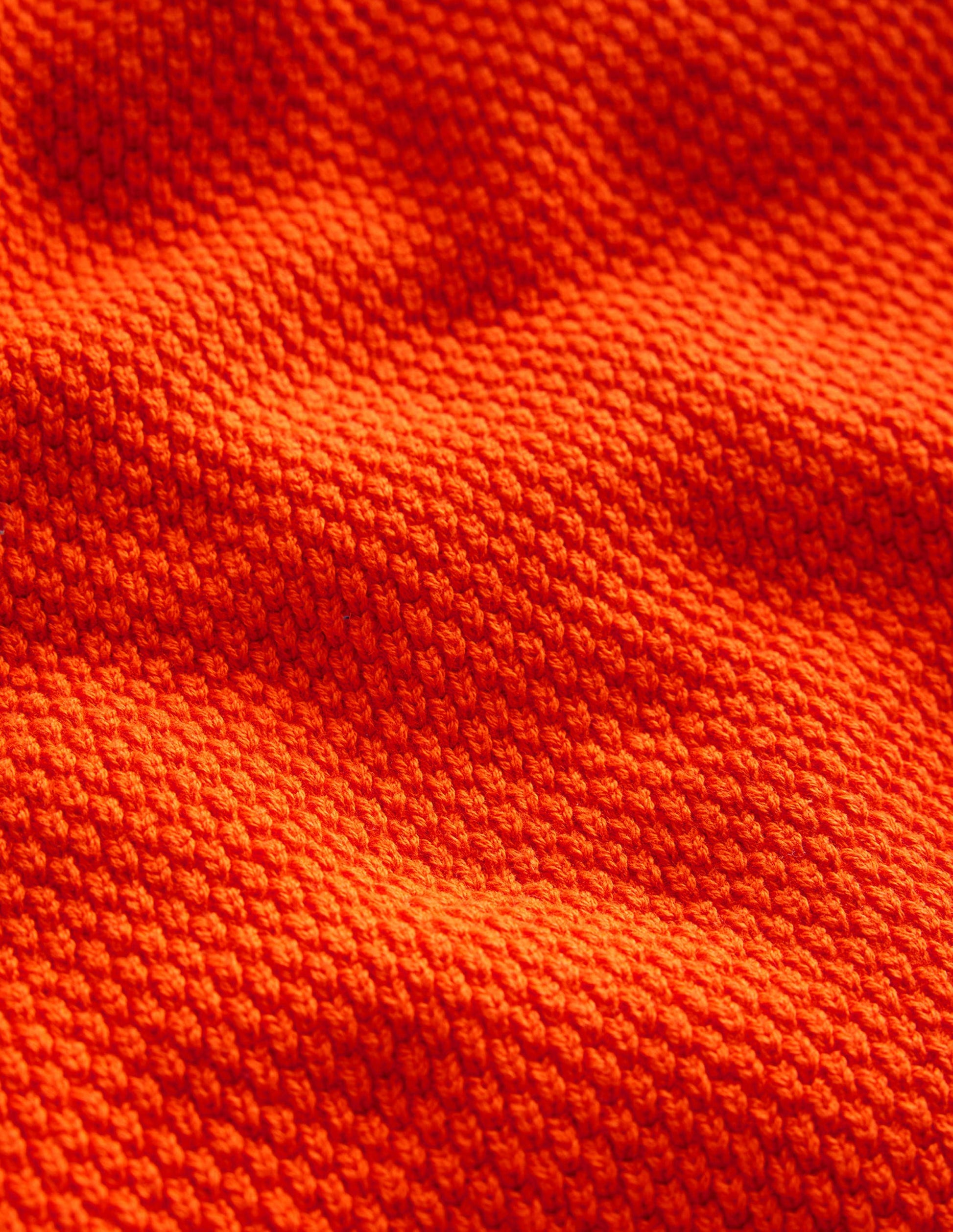 Chunky Cotton Jumper-Mandarin Orange-3