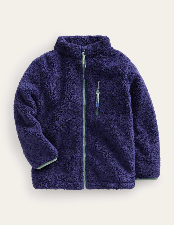 Cosy Windproof Fleece-French Navy