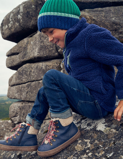 Cosy Windproof Fleece-French Navy-6