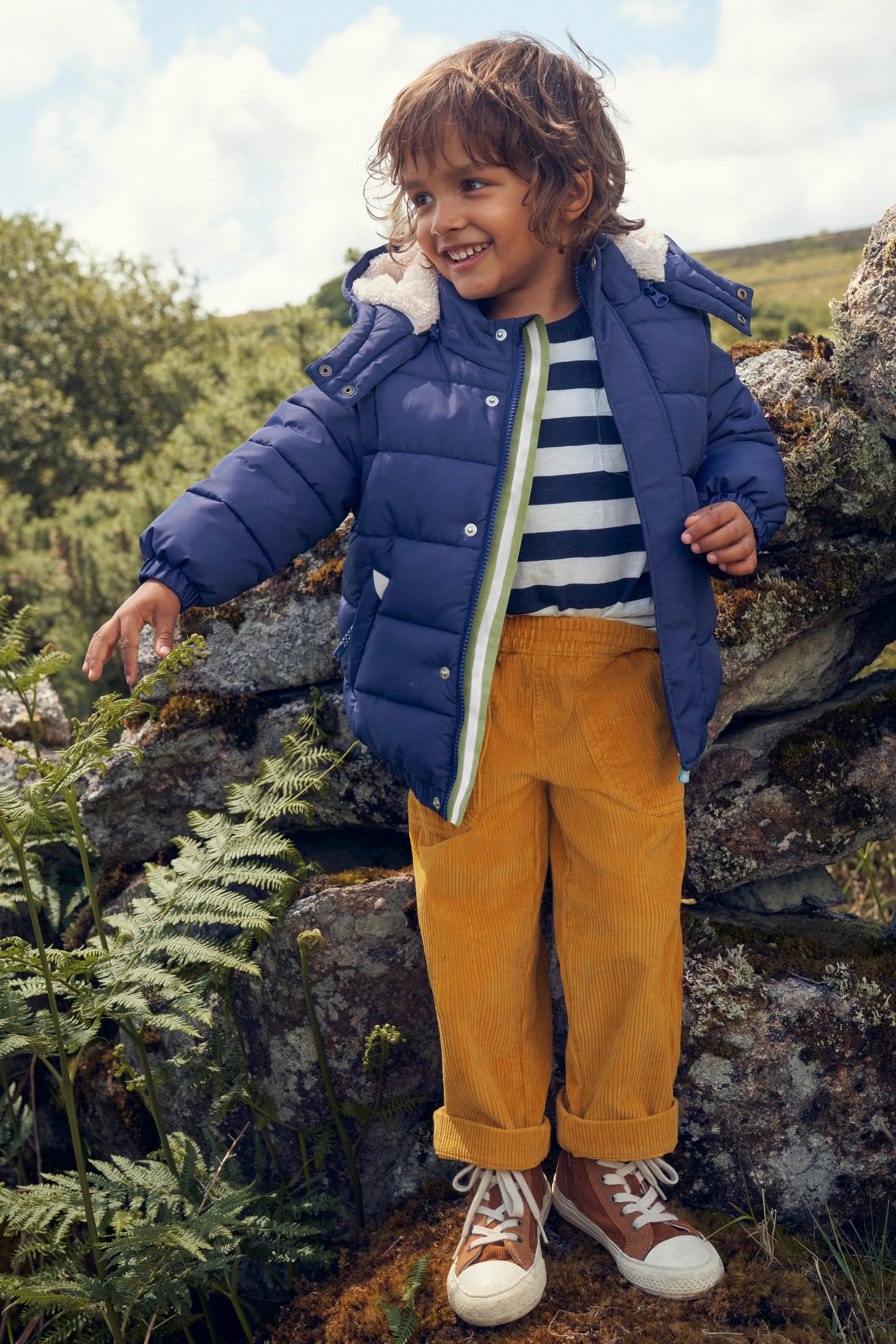 2-in-1 Padded Coat-French Navy-4