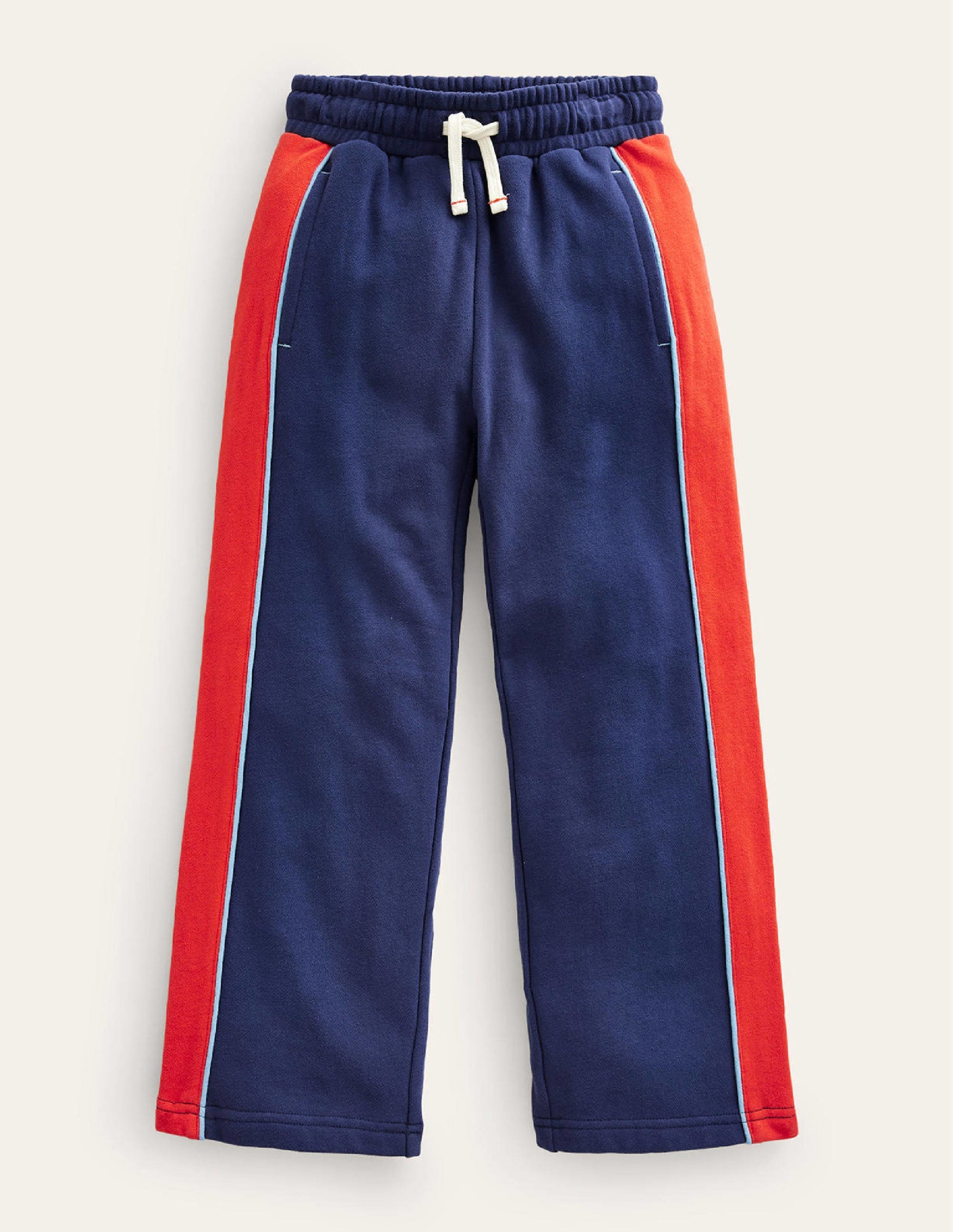 Straight Leg Joggers-College Navy-1