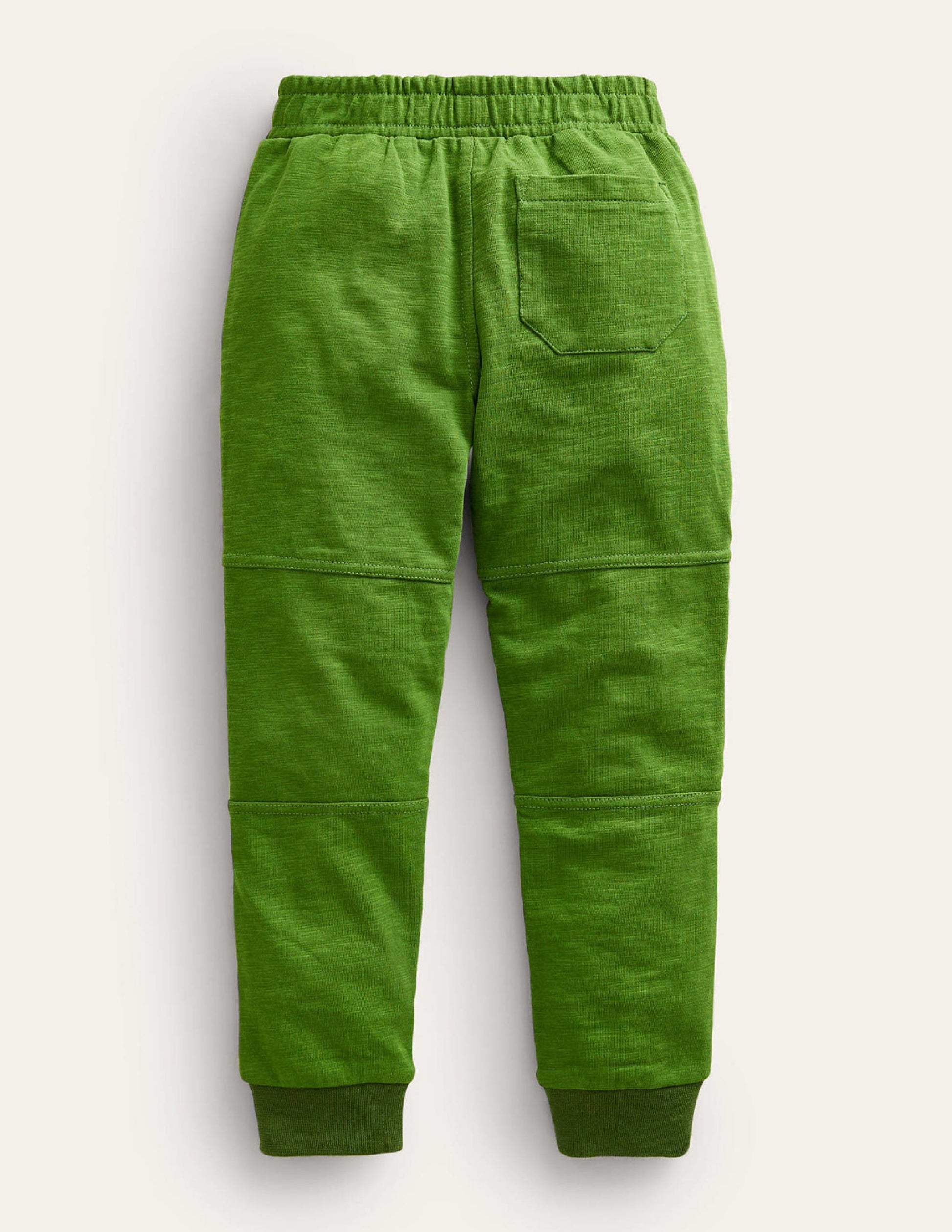 Reinforced Knee Joggers-Pea Green-2