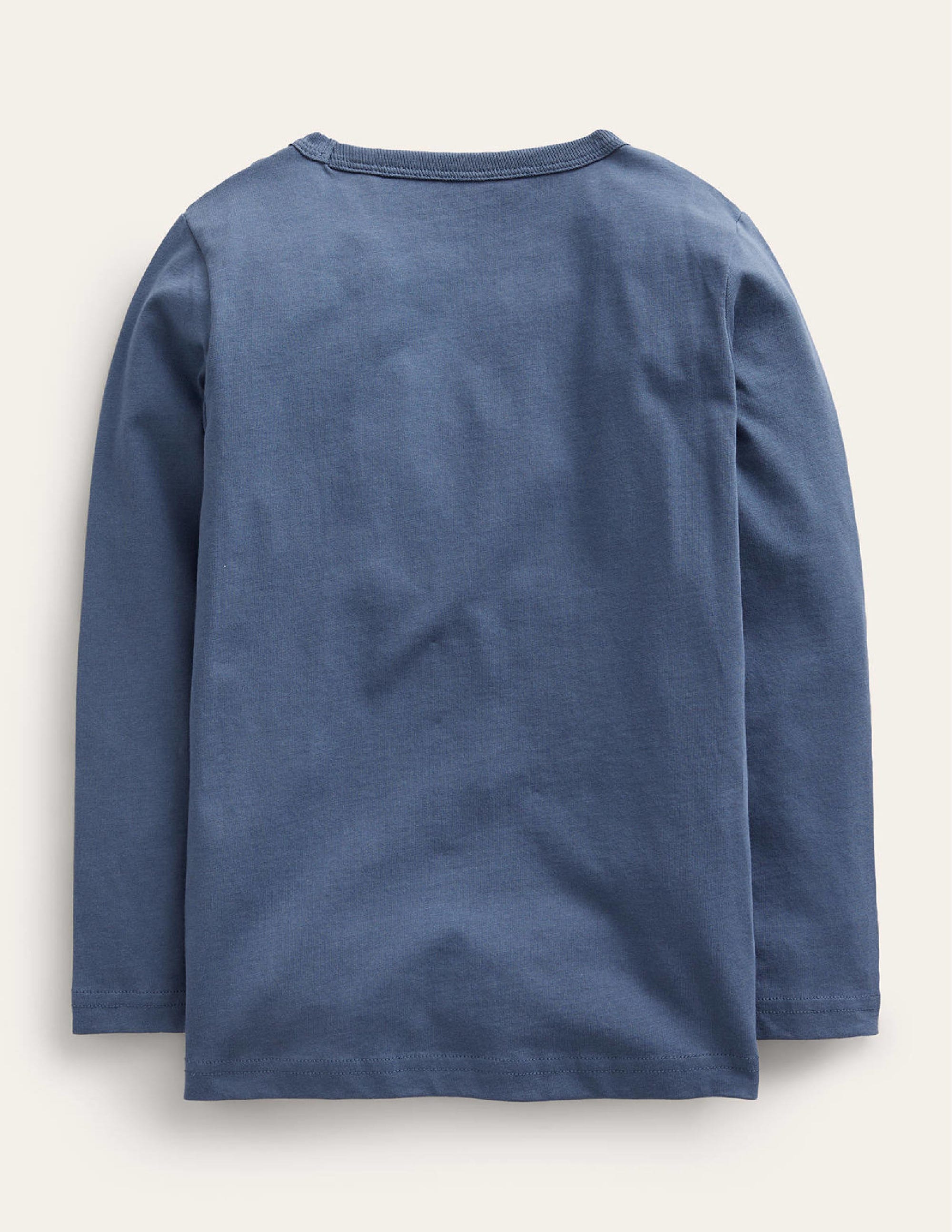 Printed GITD Relaxed T-shirt-Robot Blue - Image 2