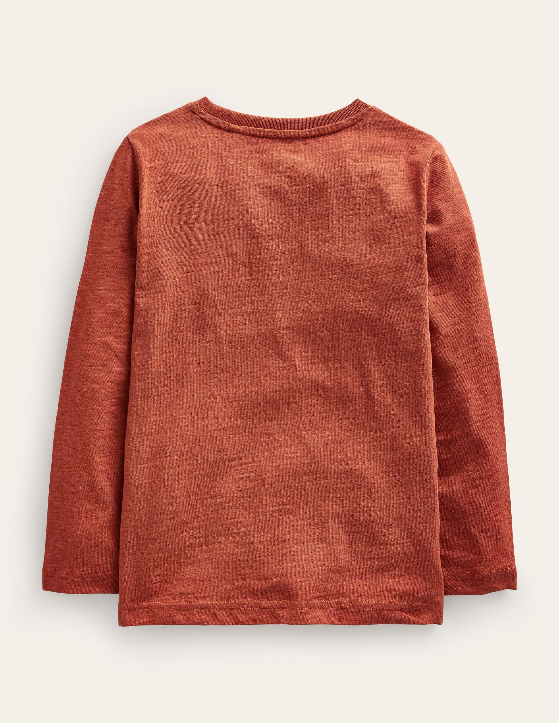 Slogan T-shirt-Roasted Chestnut Brown-2