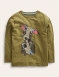 Superstitch T-shirt-Green Olive