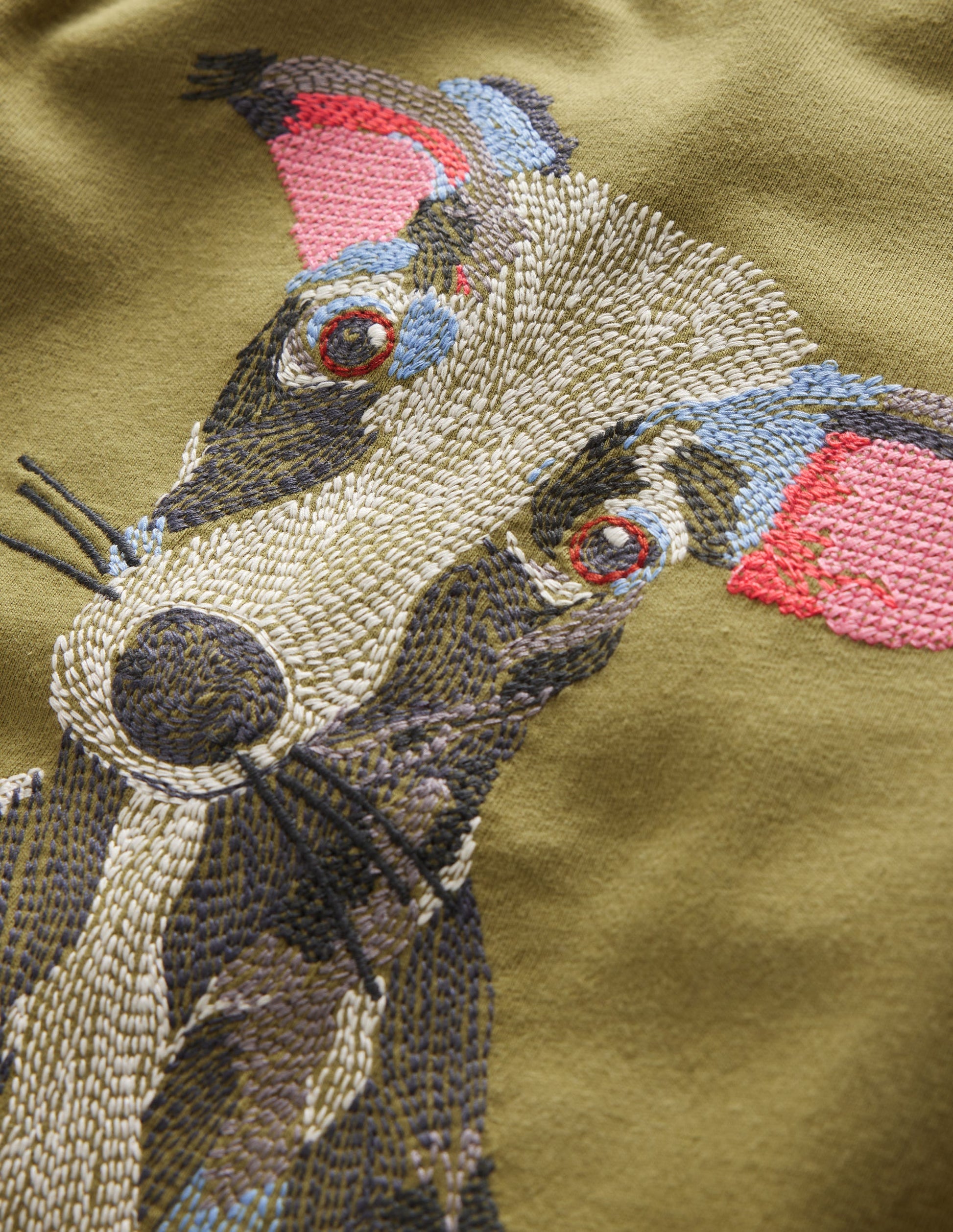 Superstitch T-shirt-Green Olive-3