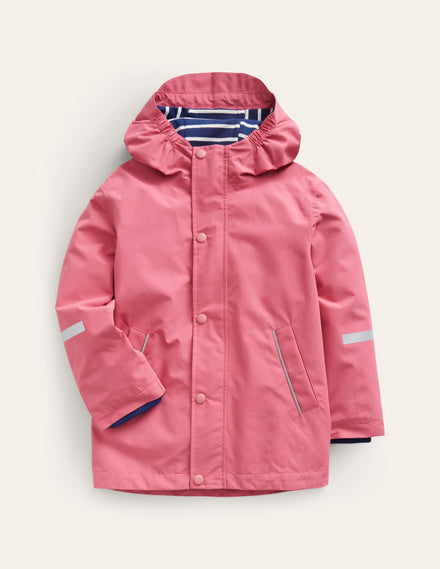 Waterproof Fisherman's Jacket-Rose Red