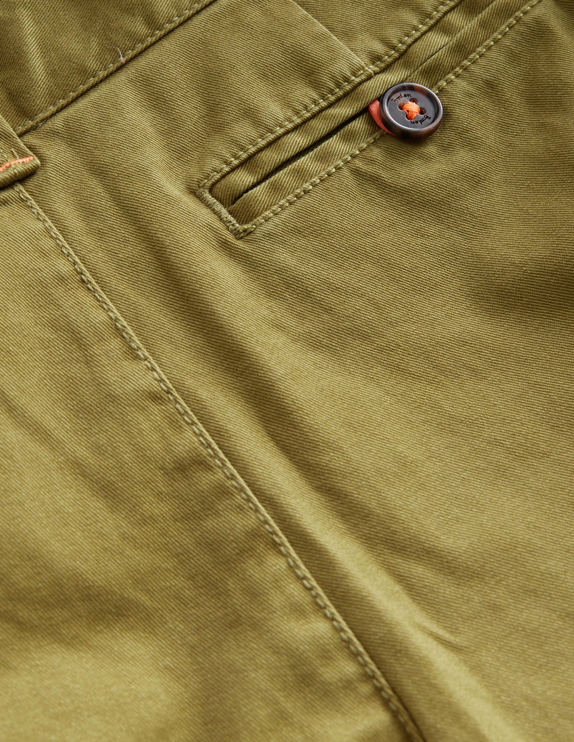 Straight Leg Chinos-Green Olive-3