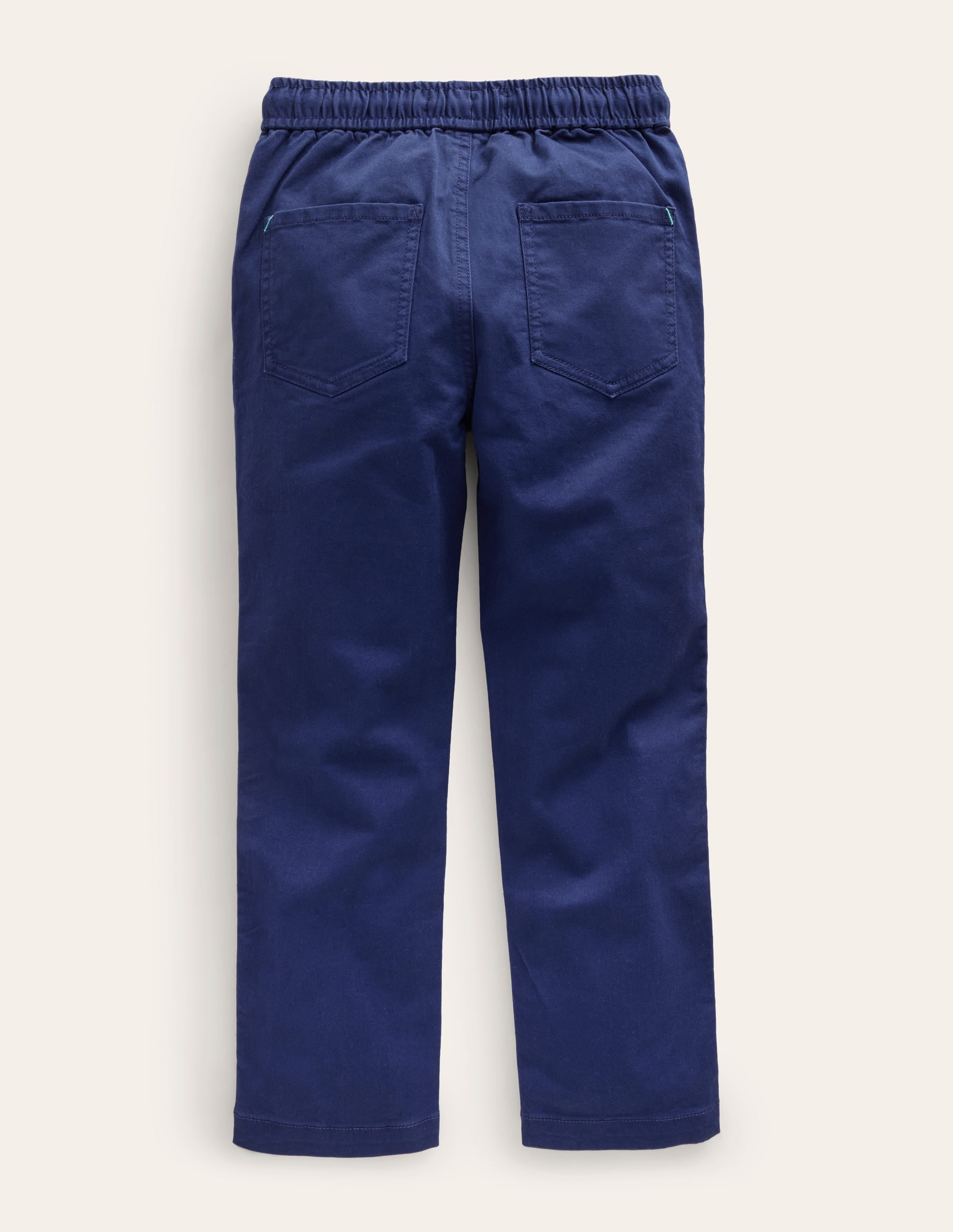 Slim Pull-On Trousers-College Navy Cord - Image 2