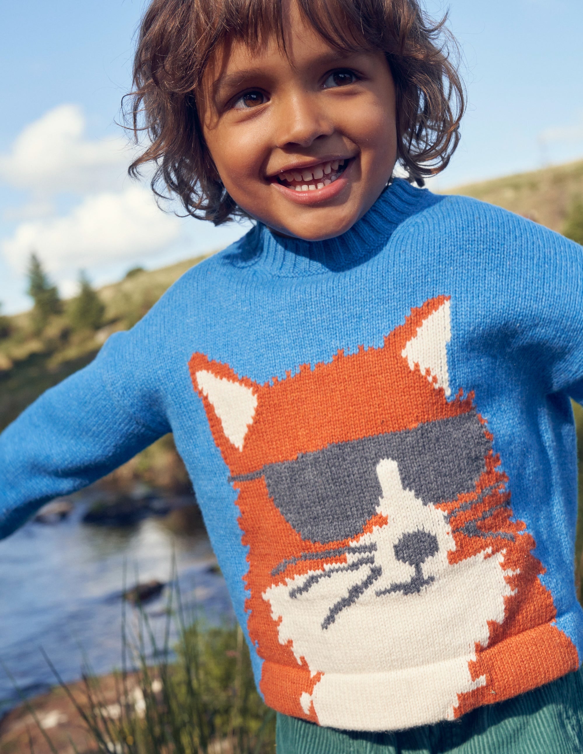 Dude Animal Jumper-Blue - Image 4