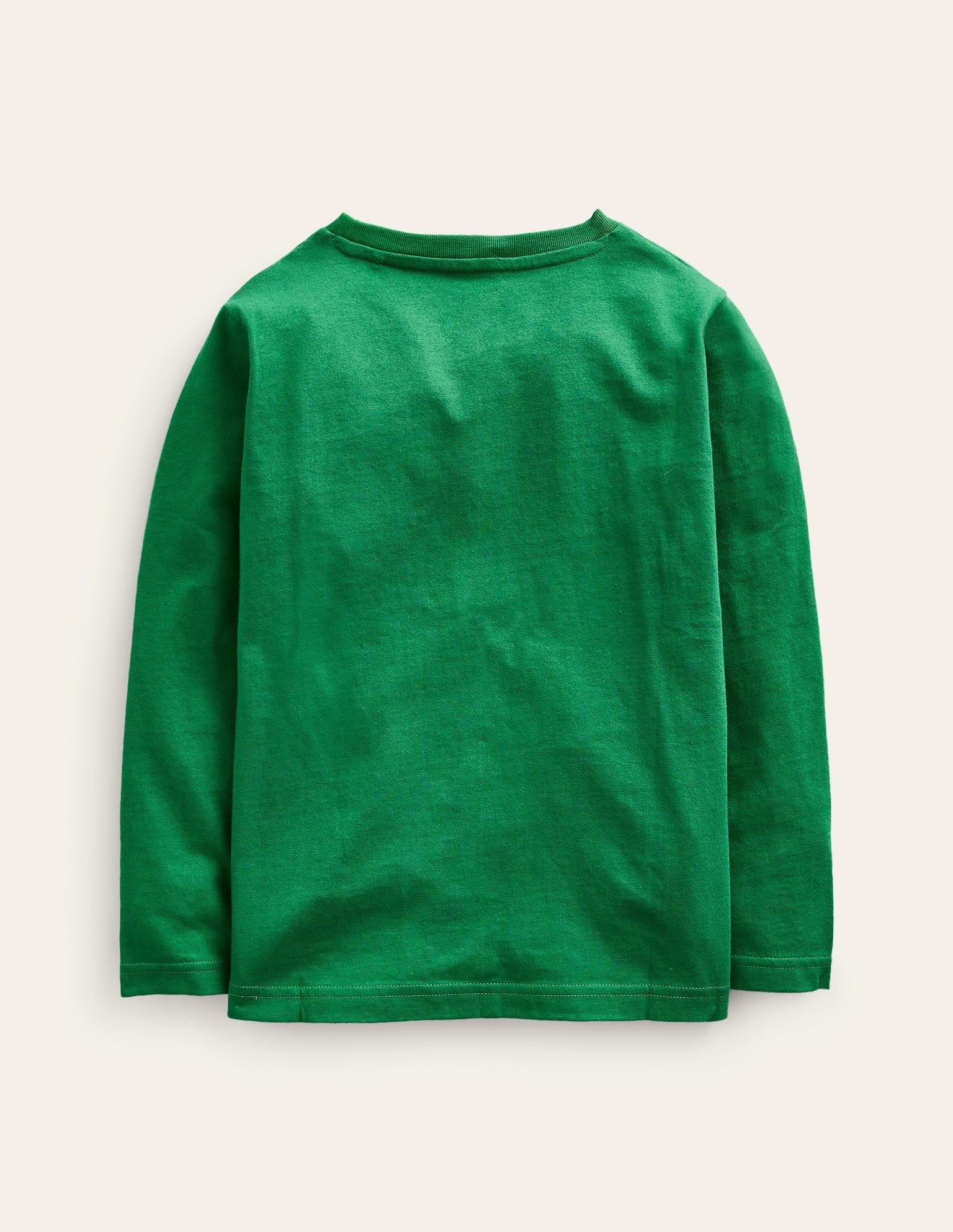 Cross Stitch Dino T-shirt-Deep Green Dinosaur-2