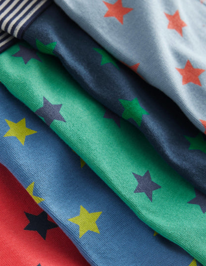 Boxers 5 Pack-Multi Stars-3