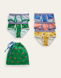 Pants 5 Pack-Multi Foxes