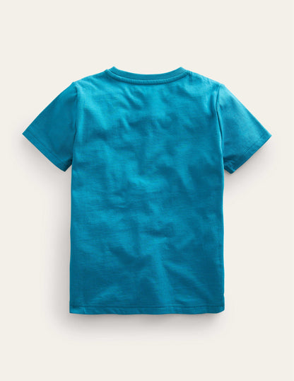 Animal Facts T-shirt-Persian Green Ammonite-2